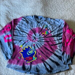 Spirit Jersey Badtz-Manu Blue Long Sleeve Shirt large